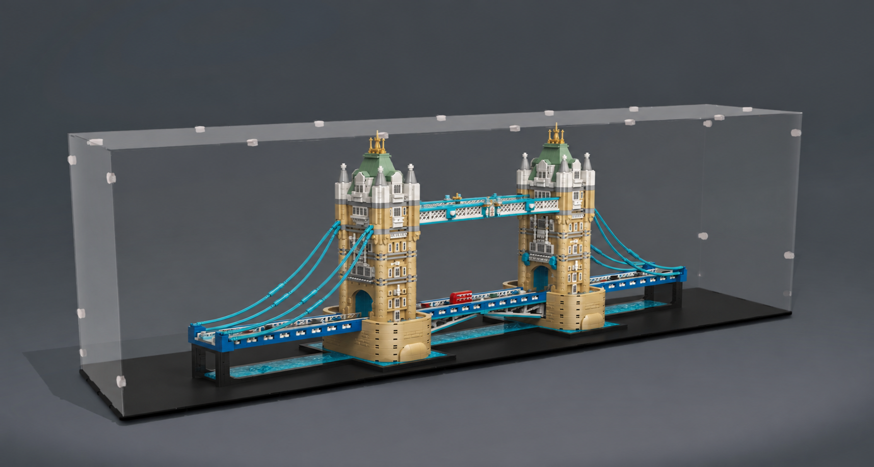 Acrylglas Vitrine Haube für Ihr Lego Modell Tower Bridge 21067
