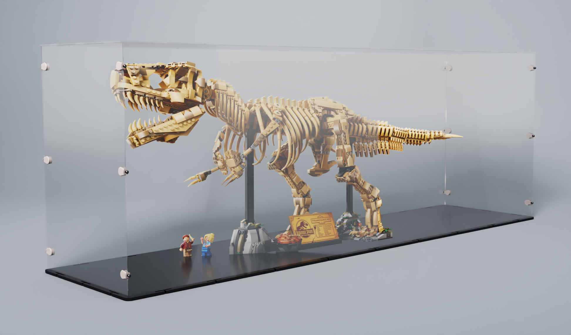 Acrylglas Vitrine für Ihr LEGO® Modell Tyrannosaures Rex 76968