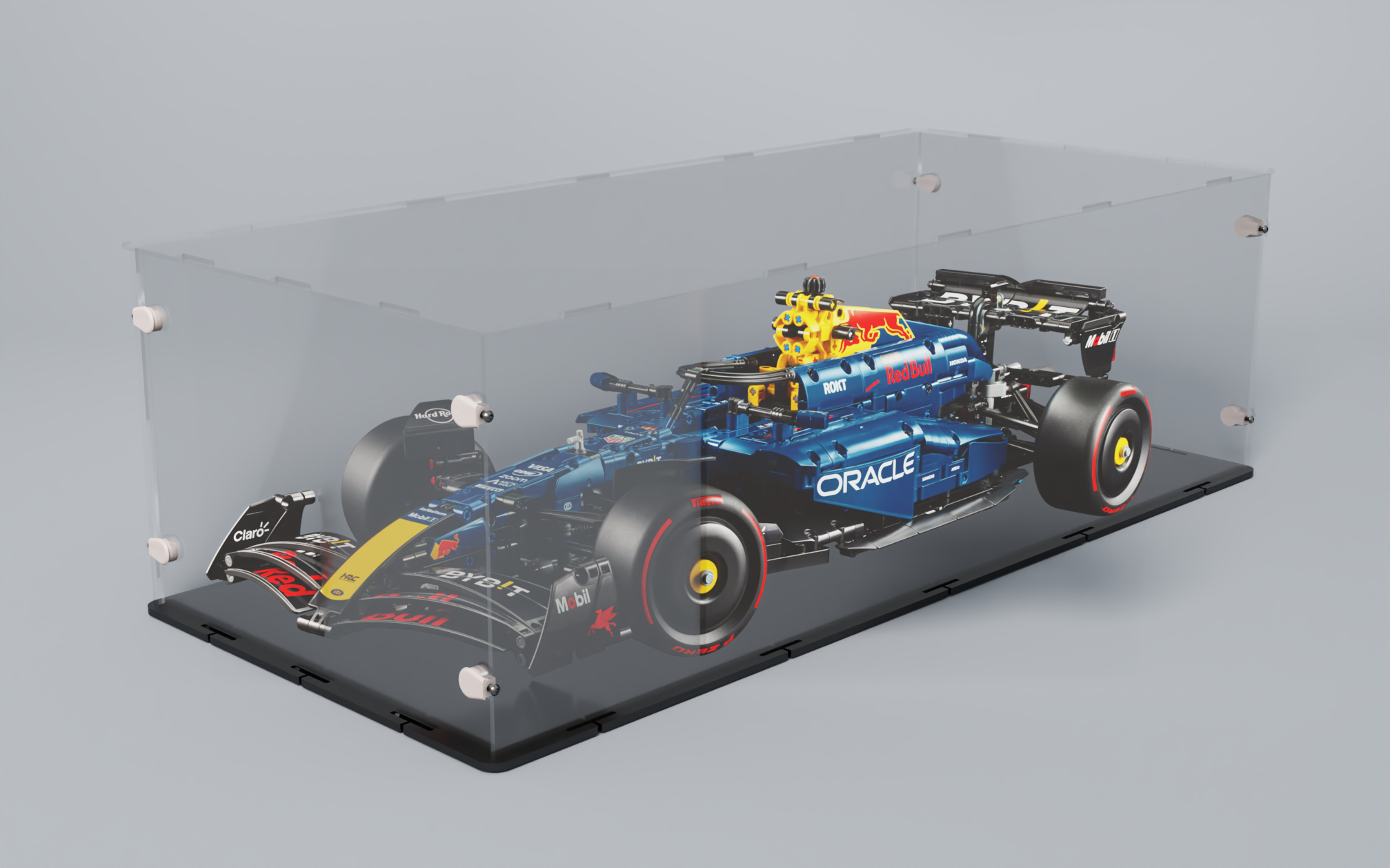 Acrylglas Vitrine für Ihr LEGO® Modell Oracel Red Bull Racing RB20 F1 42206