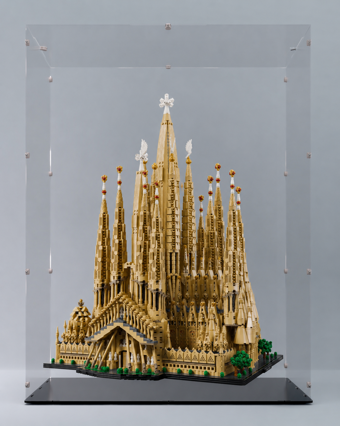 Acrylglas Vitrine Haube für Ihr LEGO Modell Sagrada Familia 21065